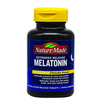 Picture of Extended relief melatonin  4mg tablets 90 ct.